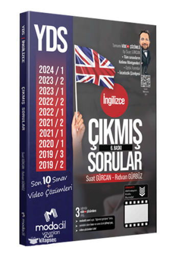 YDS İngilizce Çıkmış Sorular Tamamı Video Çözümlü